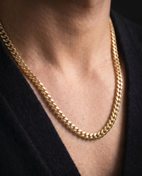 Solid Gold Cuban Chain | 6mm