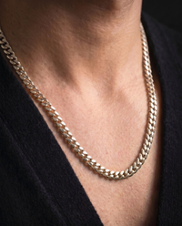 Solid Gold Cuban Chain | 6mm