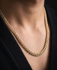 Diamond Pavé Cuban Chain | 6mm