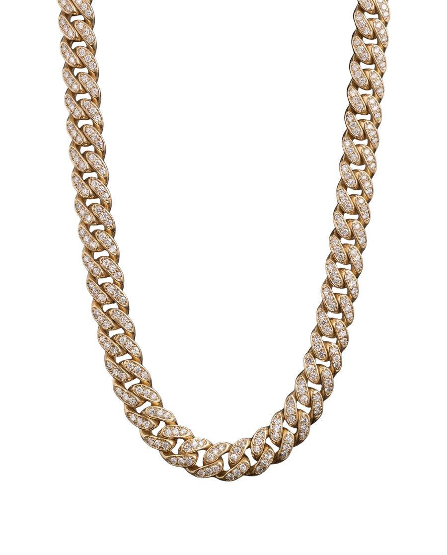 Diamond Pavé Cuban Chain | 6mm