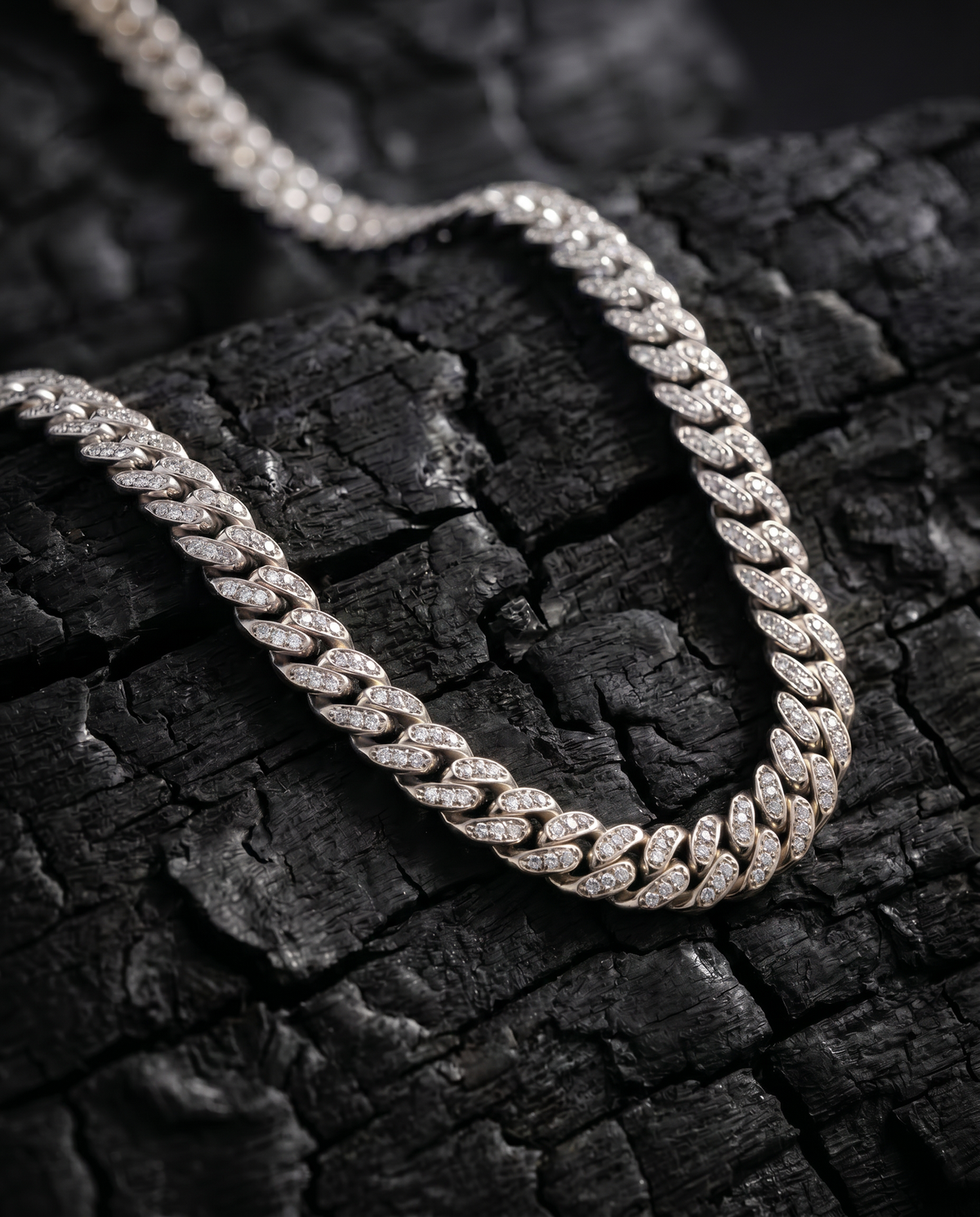 Diamond Pavé Cuban Chain | 6mm