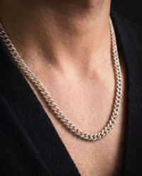 Diamond Pavé Cuban Chain | 6mm
