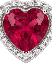 Heart Halo Studs