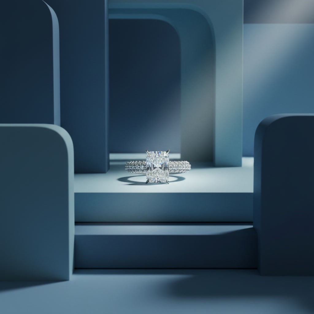 Radiant Pavé Ring