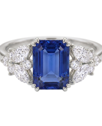 Twilight Ring | Emerald Cut