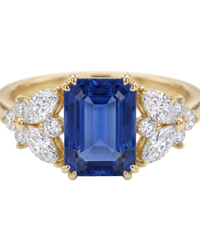 Twilight Ring | Emerald Cut