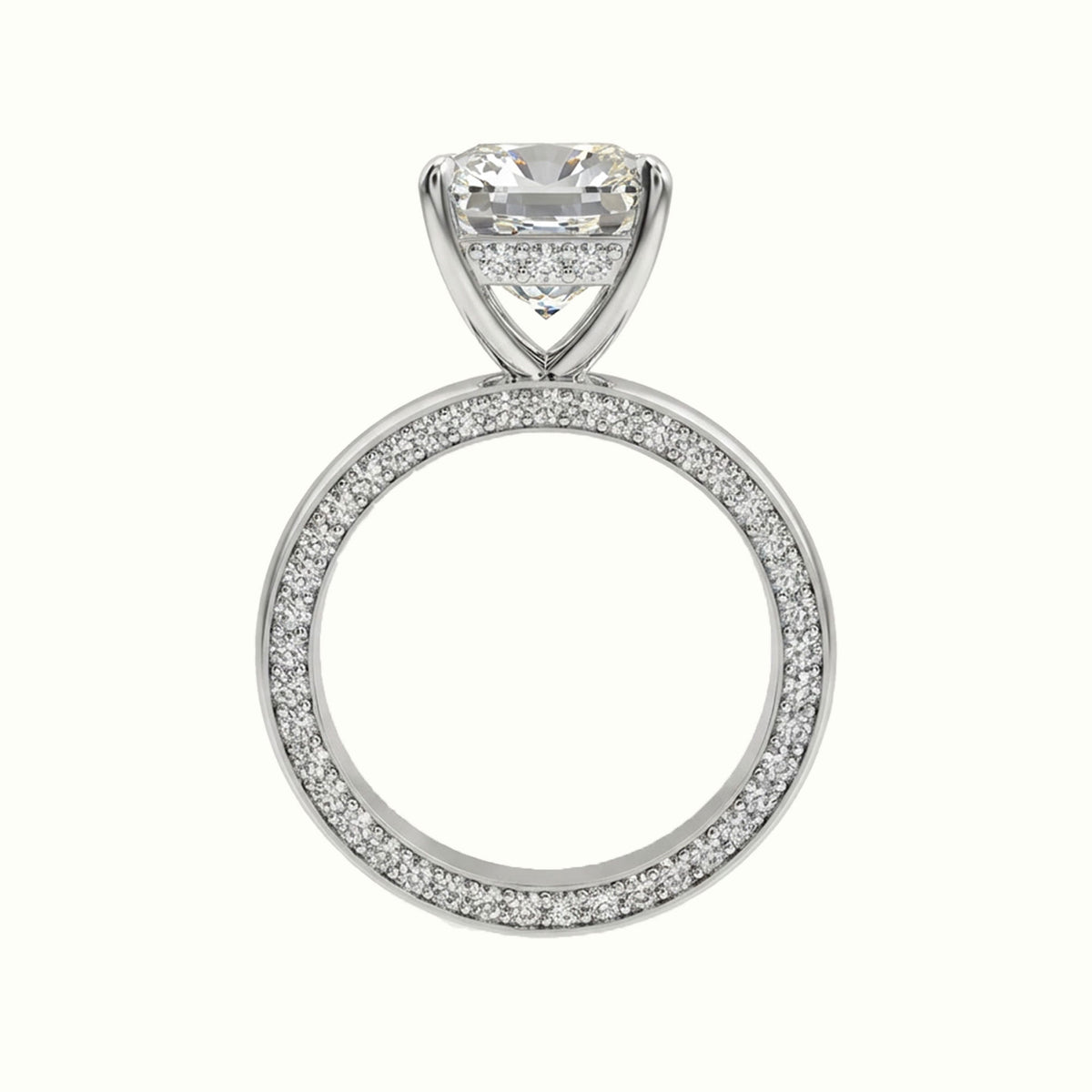 The Célia Pavé | Radiant Cut