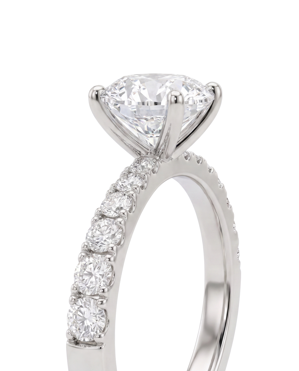 The  Celeste Ring | Round Cut