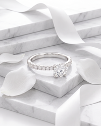 The  Celeste Ring | Round Cut