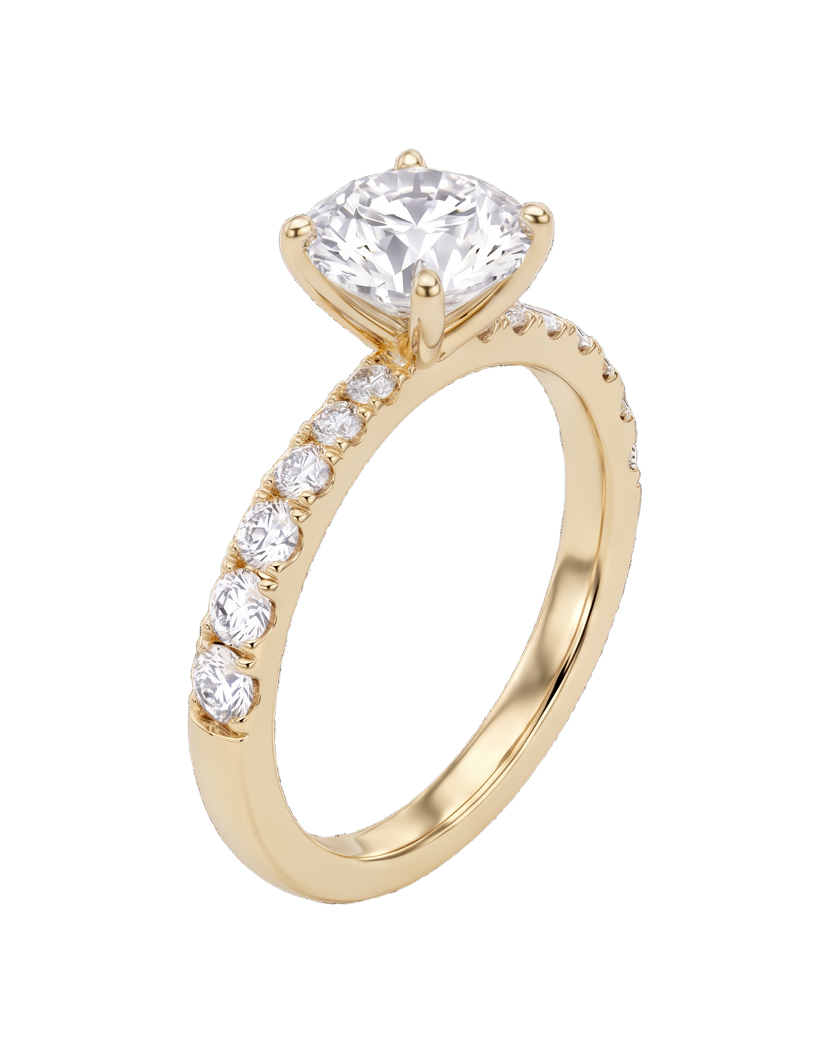 The  Celeste Ring | Round Cut