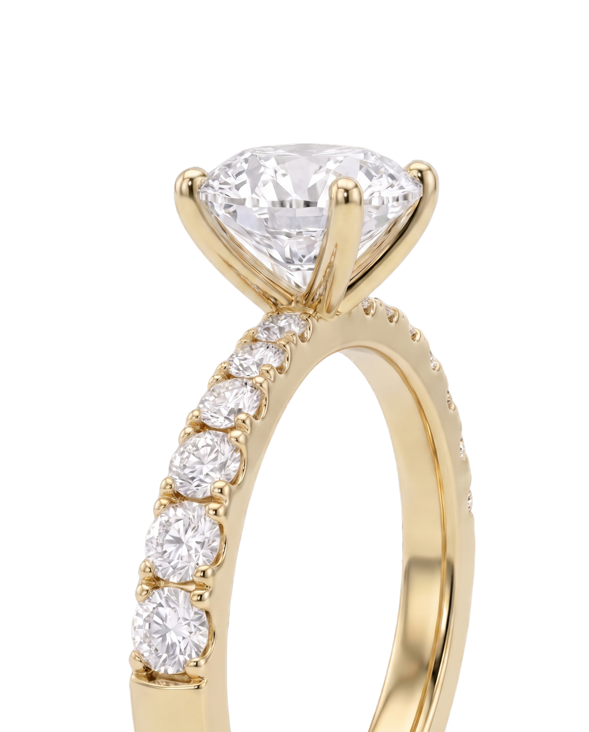 The  Celeste Ring | Round Cut