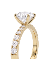 The  Celeste Ring | Round Cut