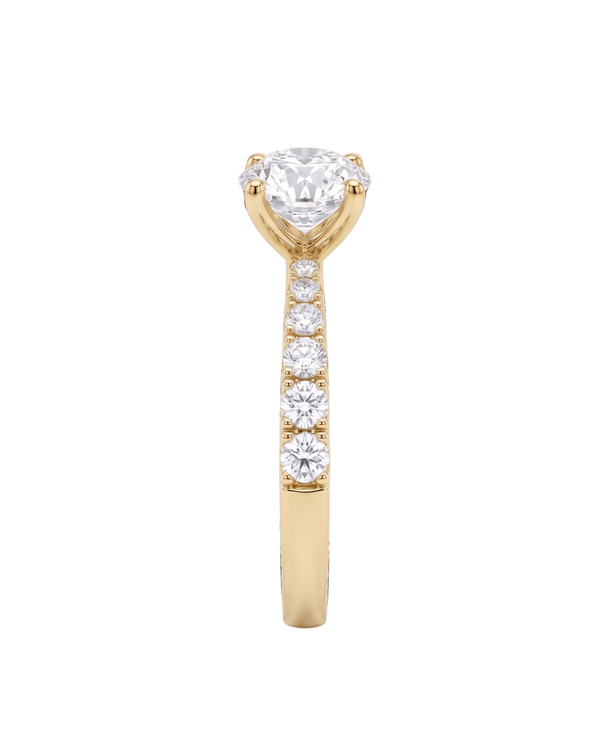 The  Celeste Ring | Round Cut