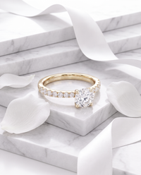 The  Celeste Ring | Round Cut