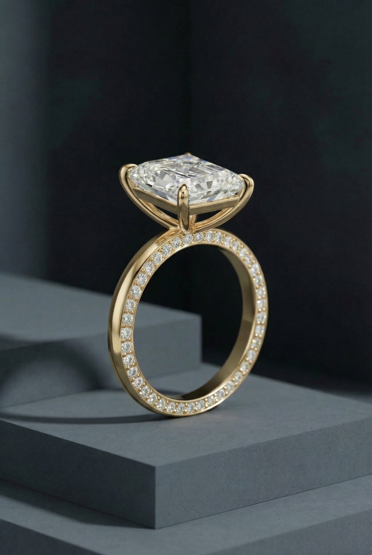 The Célia Pavé | Radiant Cut