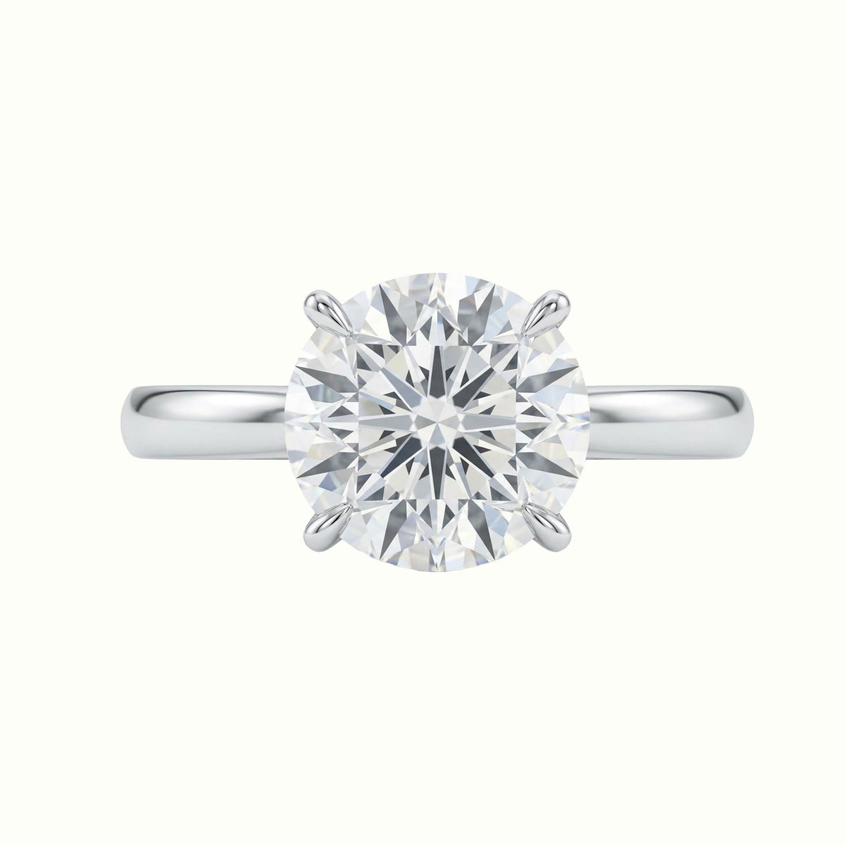 The Célia Pavé | Round Cut