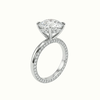 The Célia Pavé | Round Cut