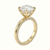 The Célia Pavé | Round Cut