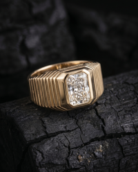 Echelon Ring | Radiant Diamond