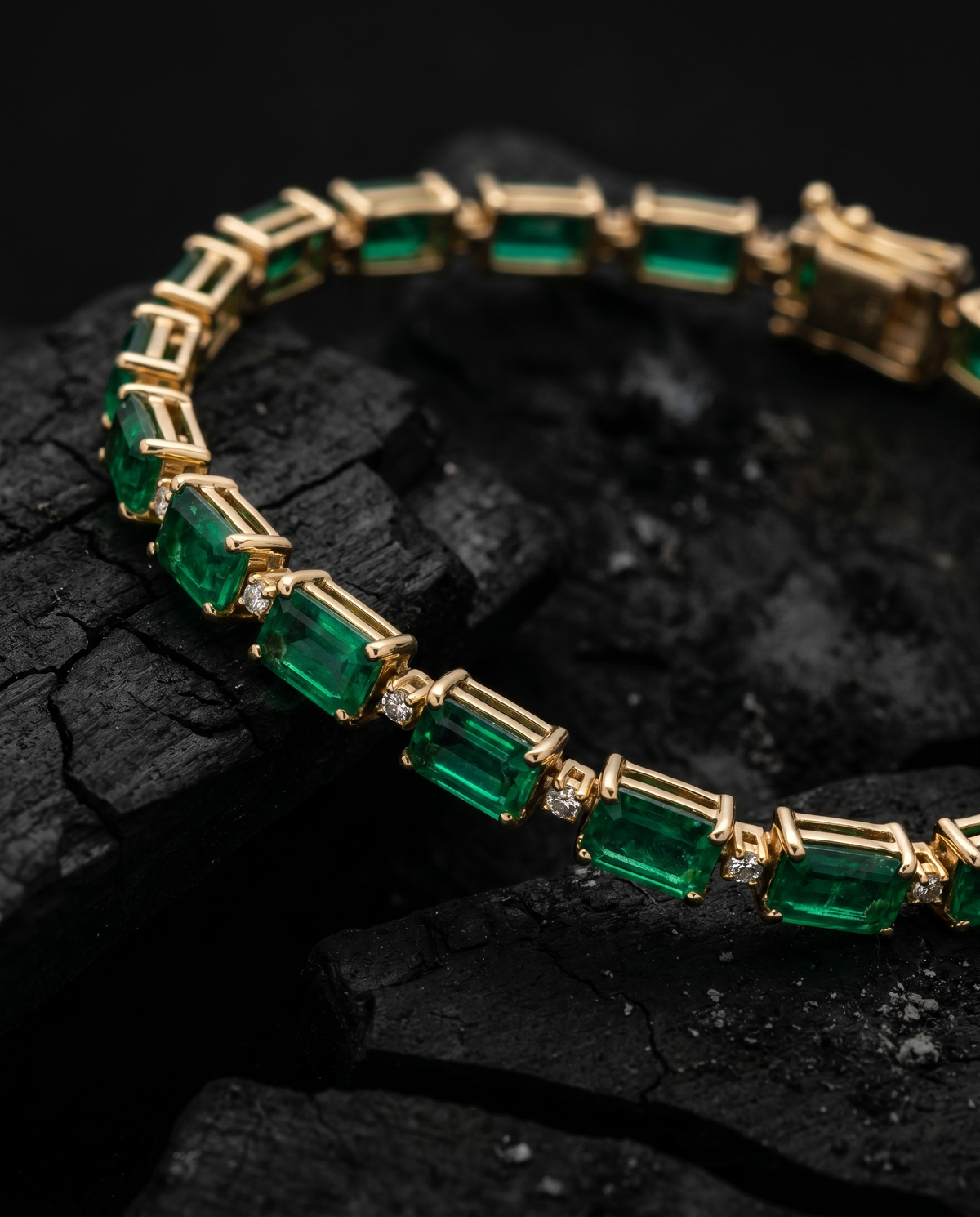 Gemstone Diamond Bracelet | 3mm