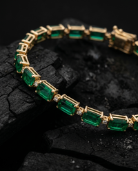 Gemstone Diamond Bracelet | 3mm