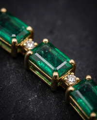 Gemstone Diamond Bracelet | 3mm