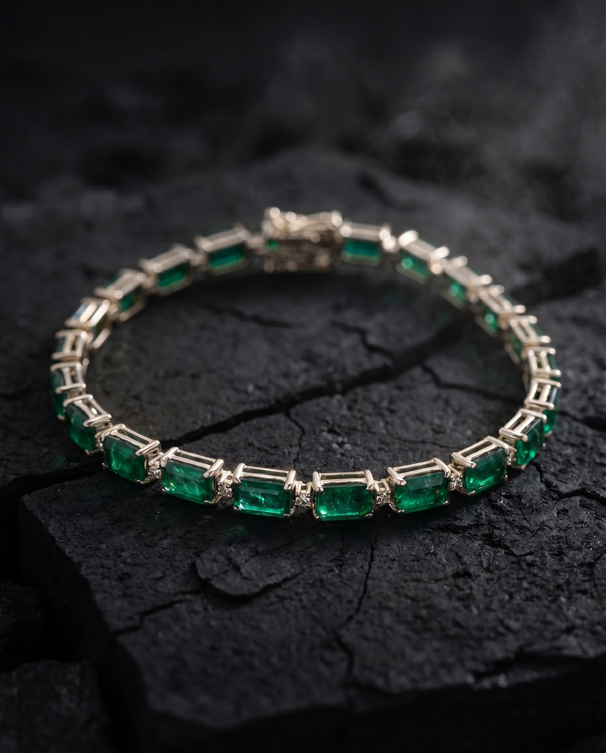 Gemstone Diamond Bracelet | 3mm