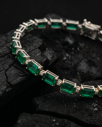 Gemstone Diamond Bracelet | 3mm