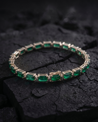 Gemstone Diamond Bracelet | 3mm