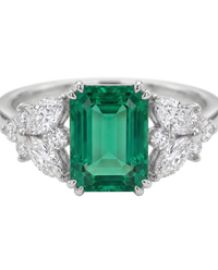 Twilight Ring | Emerald Cut