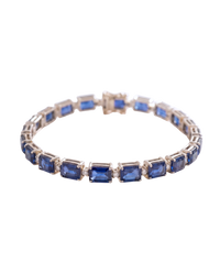 Gemstone Diamond Bracelet | 3mm