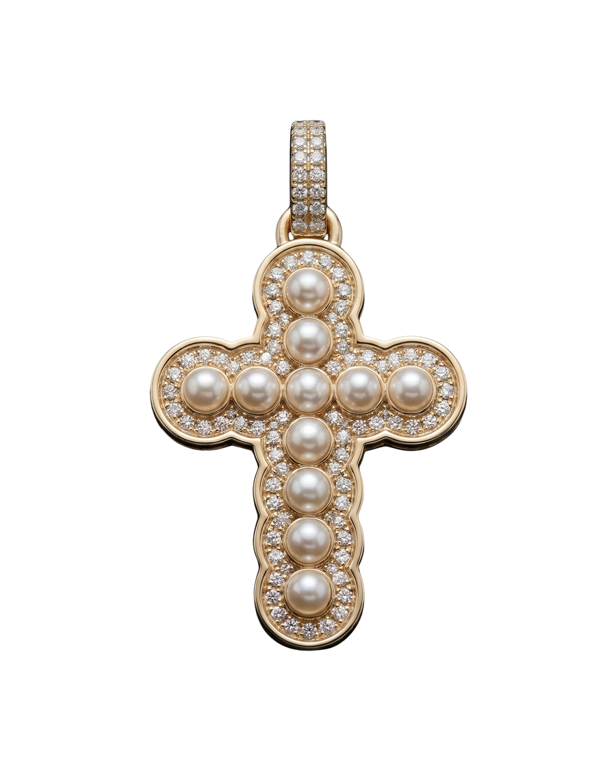 Halo Cross | Pearl