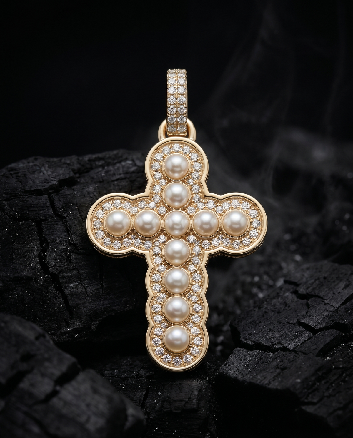 Halo Cross | Pearl