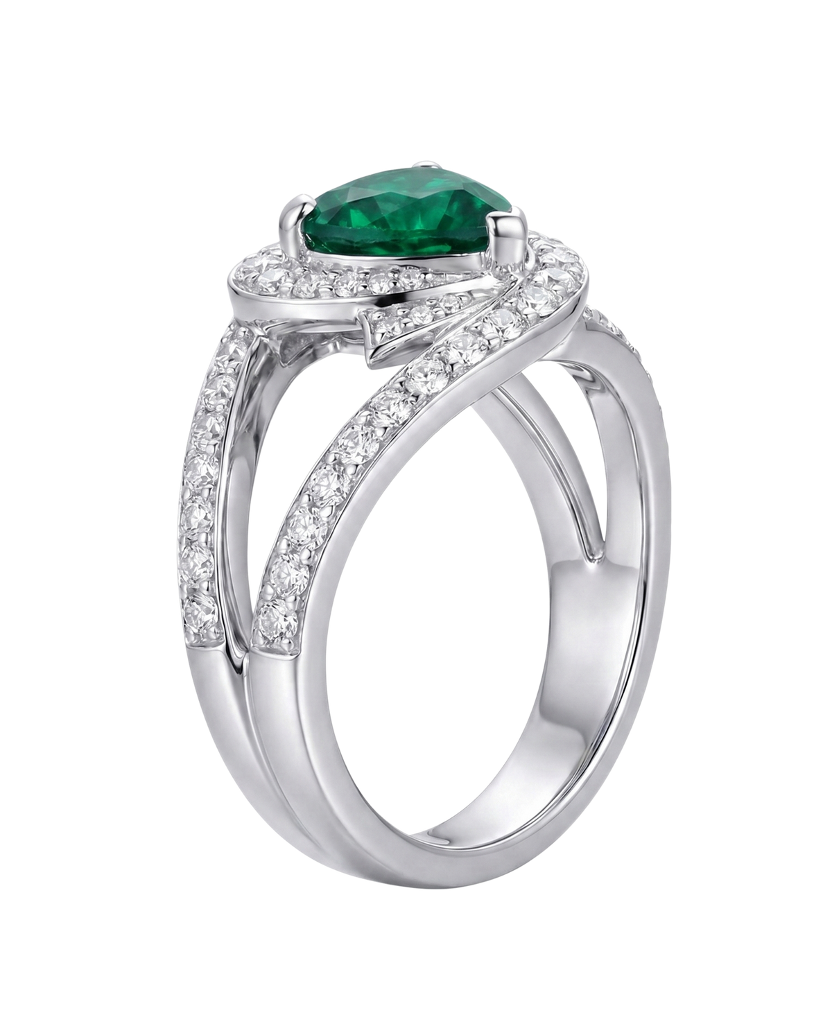 Heart Sapphire Ring