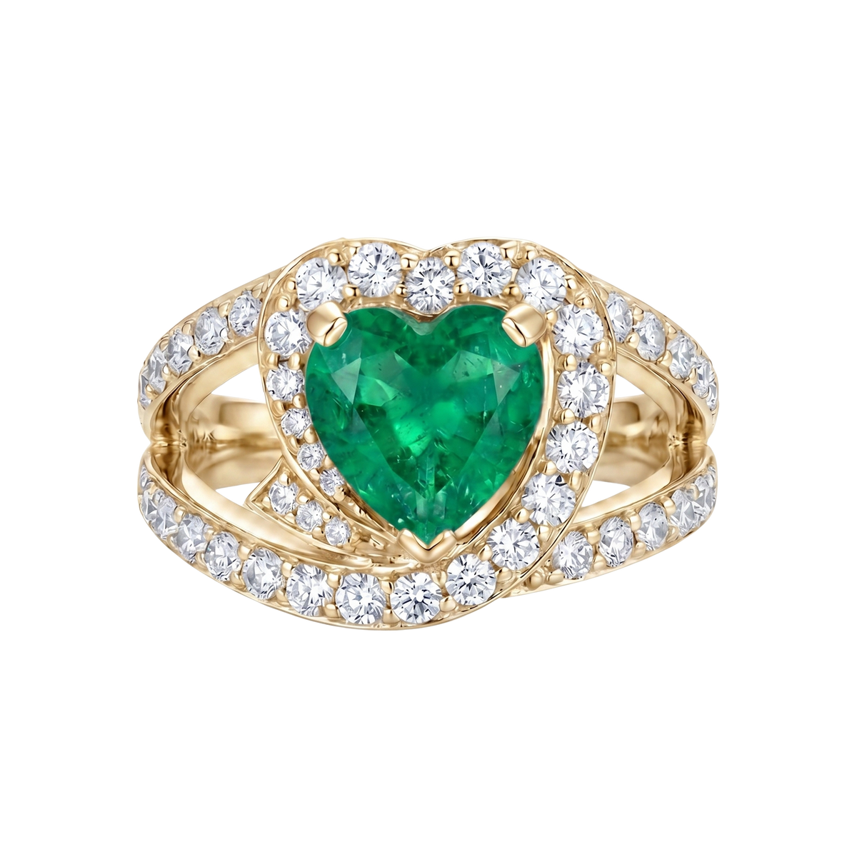 Heart Sapphire Ring