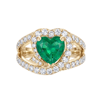 Heart Sapphire Ring