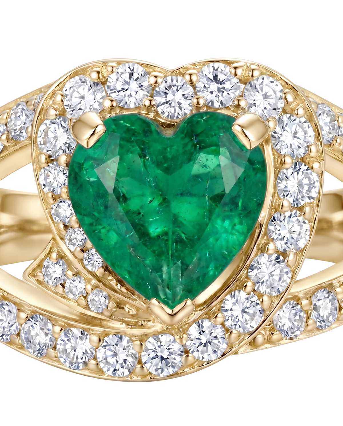 Heart Sapphire Ring