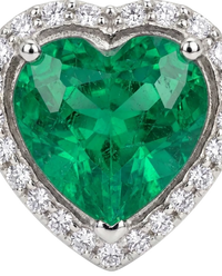 Heart Halo Studs