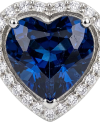 Heart Halo Studs