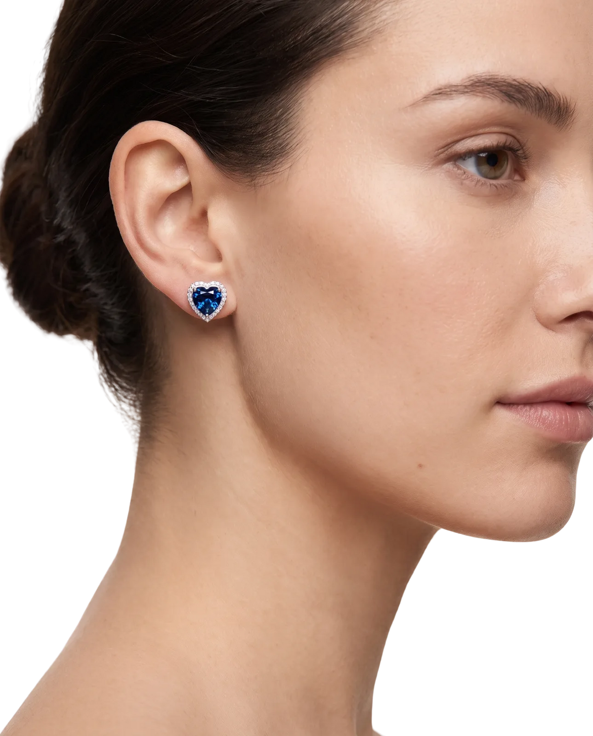 Heart Halo Studs