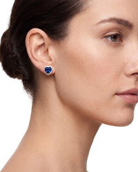 Heart Halo Studs