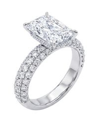 Brilliant Pavé | Radiant Cut