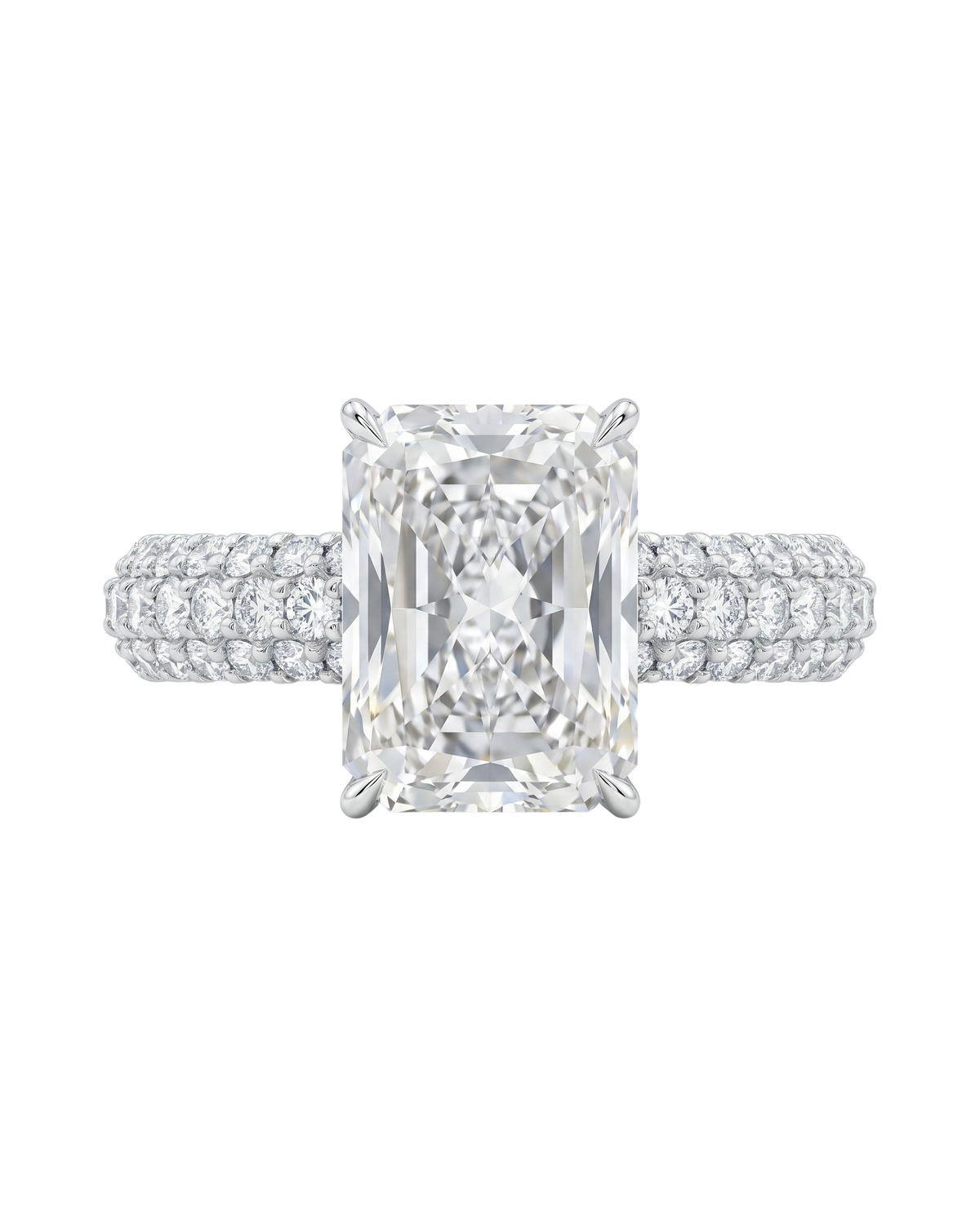Brilliant Pavé | Radiant Cut