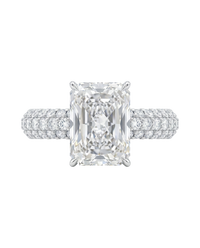 Brilliant Pavé | Radiant Cut