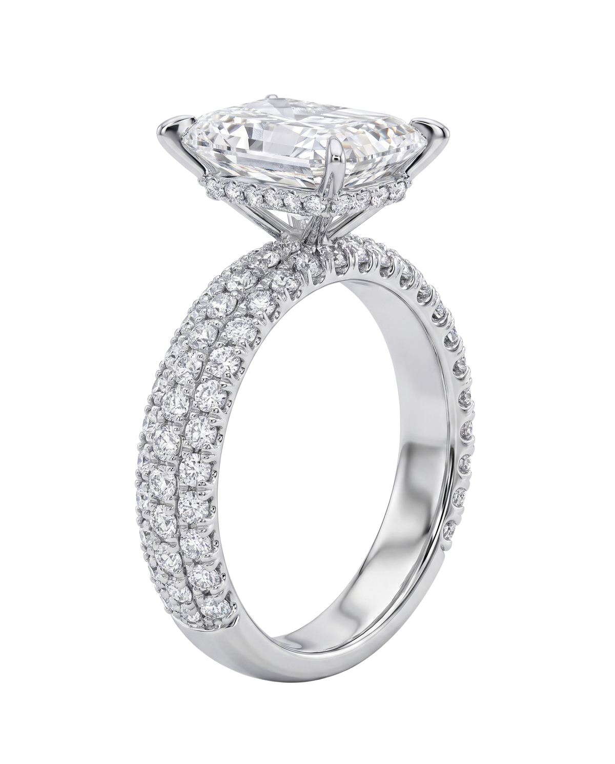 Brilliant Pavé | Radiant Cut