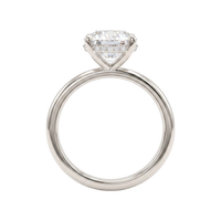The Lina Halo | Round Cut | 14K White Gold