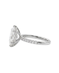 The Lina Signature | Pear Cut | 14K White Gold