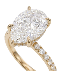 The Lina Signature | Pear Cut | 14K Yellow Gold