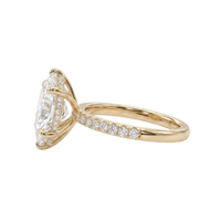 The Lina Signature | Pear Cut | 14K Yellow Gold
