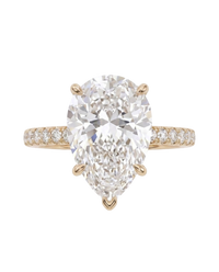 The Lina Signature | Pear Cut | 14K Yellow Gold